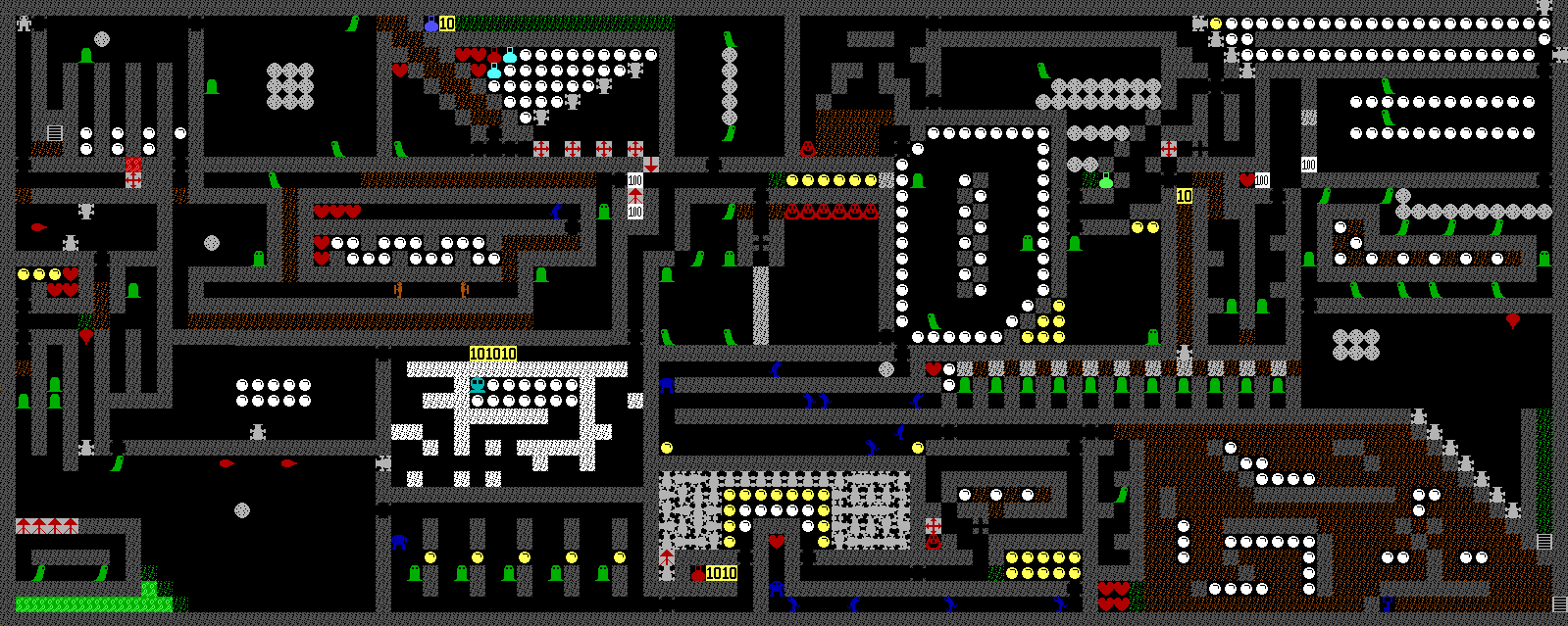 Map of Drakklor's first level